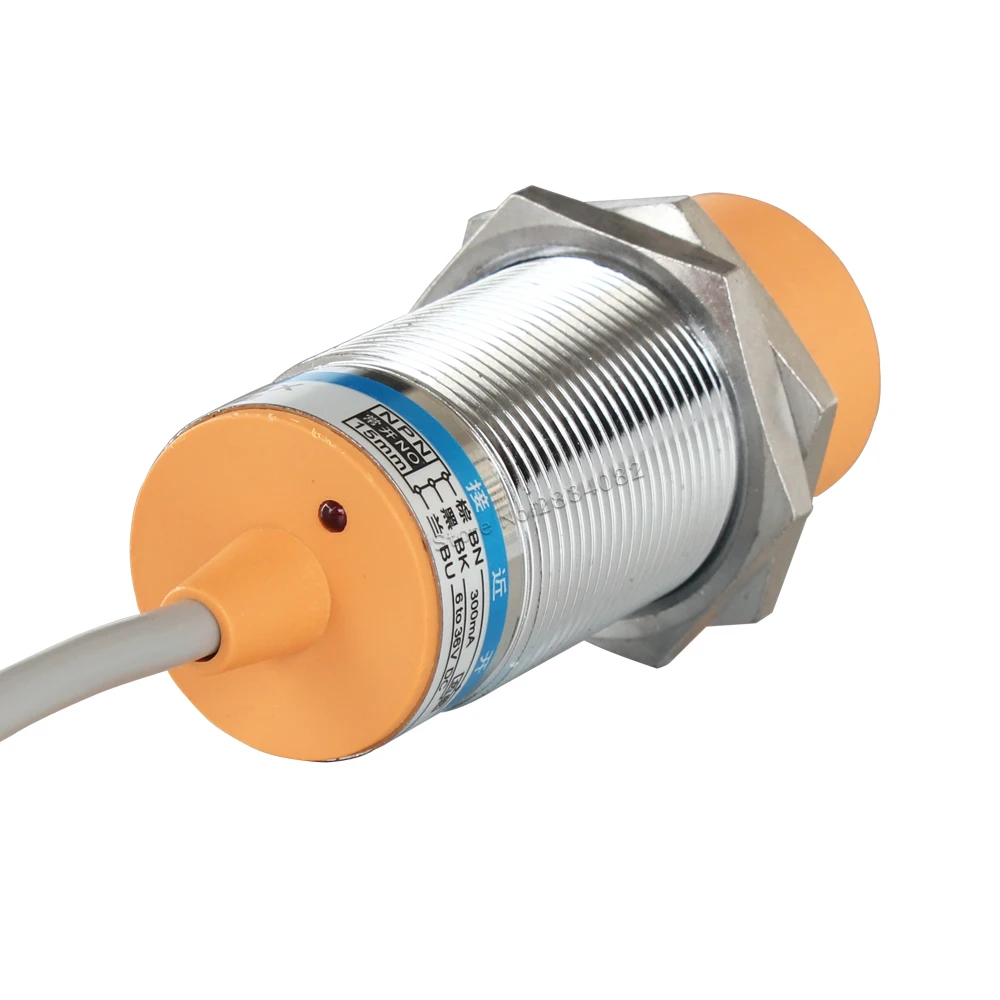 M30 AC220V DC24V 3 провода 2 NC без индуктивный датчик приближения переключатель 15 мм