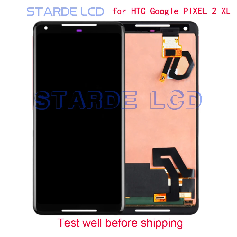 Для 6," Google Pixel 2 XL lcd дисплей кодирующий преобразователь сенсорного экрана в сборе для Google Pixel 2 XL lcd Pixel2 замена экрана