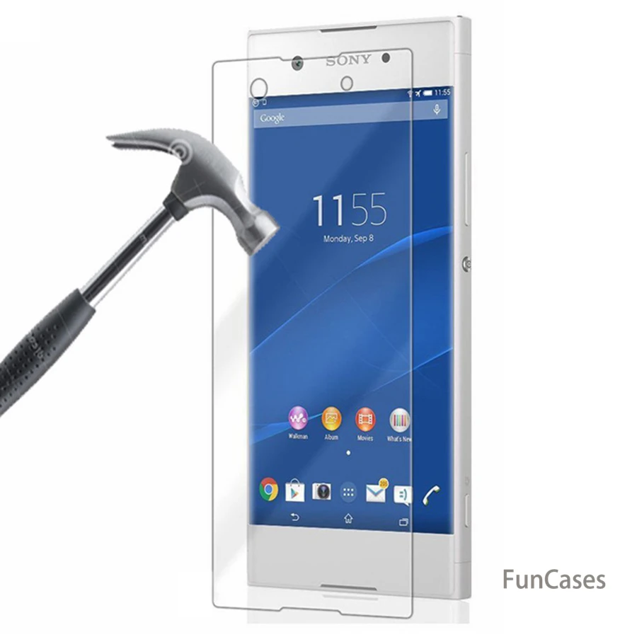 Закаленное стекло для sony Xperia Xa1 XA X XZ XZ1 XA1 Ultra Compact E4 C4 C3 Защитная пленка 2.5D|Защитные