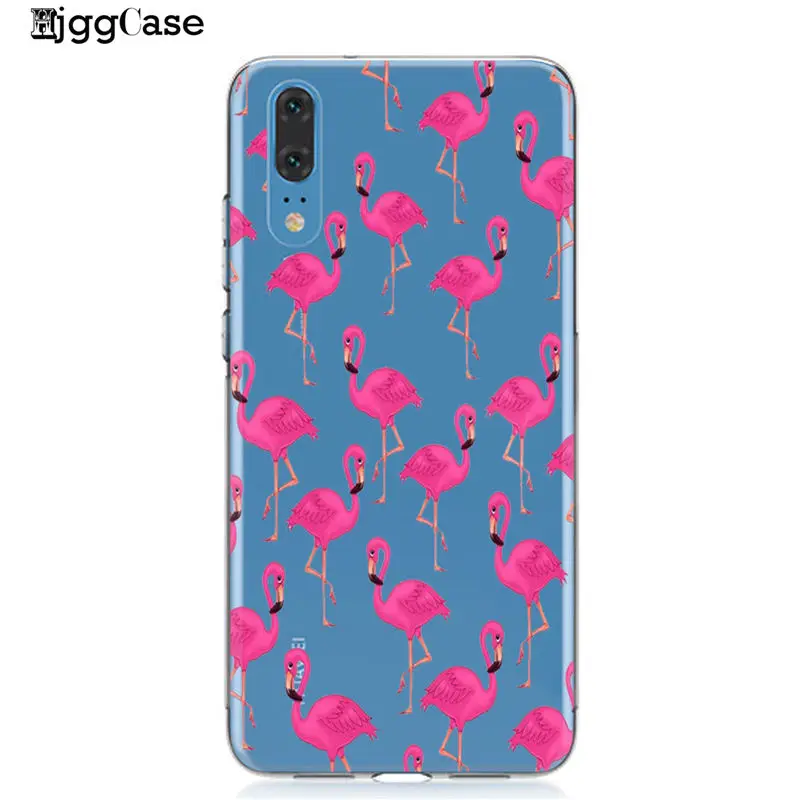 Чехол для телефона с рисунком Ловец снов перьями фламинго чехол Huawei P20 P30 P10 Lite Mate 20
