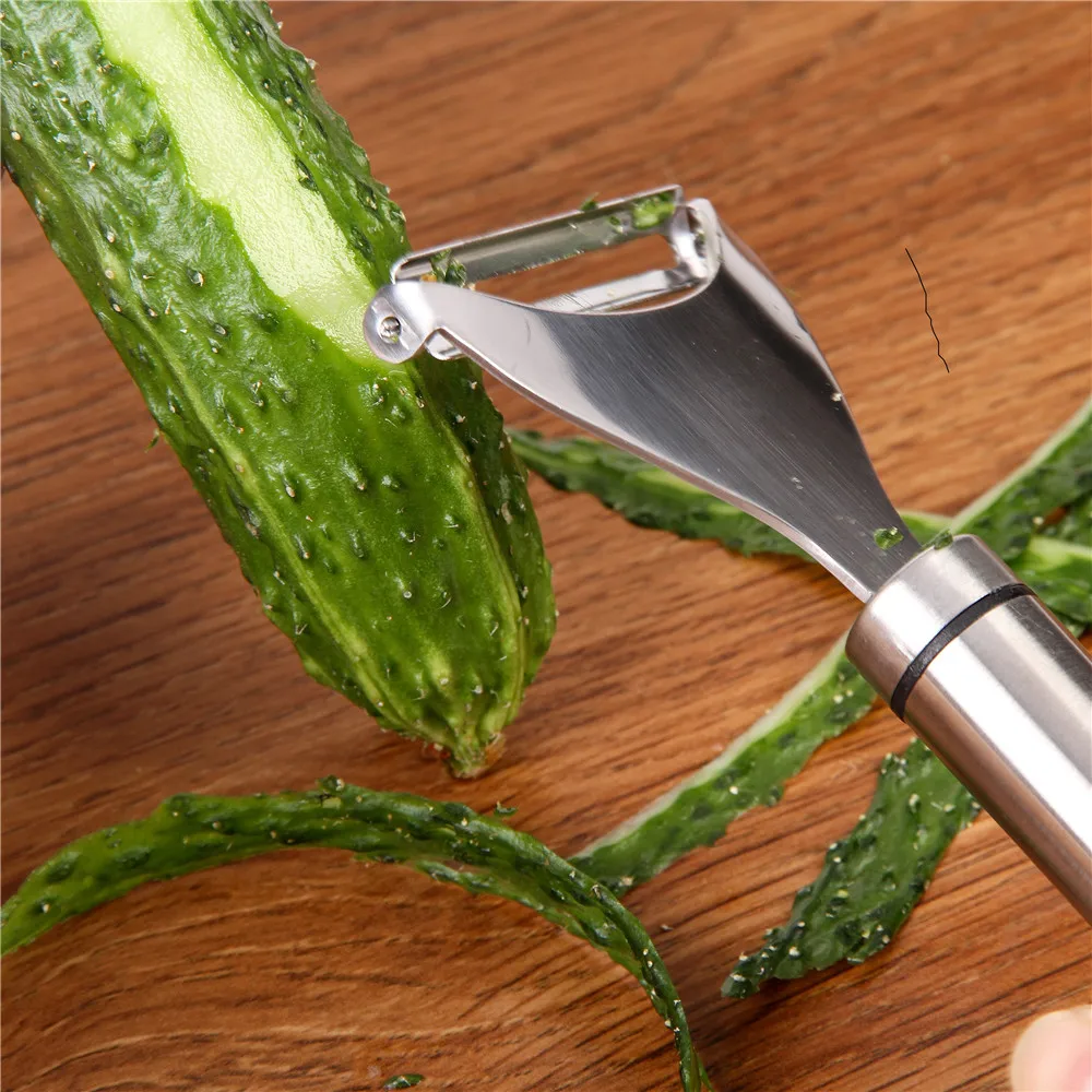 Hot Sell Y shaped Peeler Durable Grater Peeling Shaver Home Use Portable Stainless Steel Fruit Vegetable Potato Cooking | Дом и сад