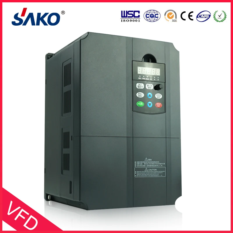Sako 380 В 15 кВт VFD высокопроизводительный фотоэлектрический Насос Инвертор VFD переменного тока тройной(3) фазовый выход