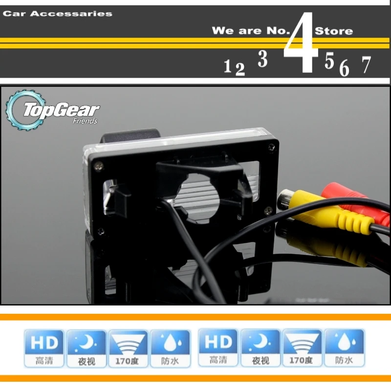 Камера заднего вида Liislee для LEXUS LX 470 LX470 J100 высокого качества PAL / NTSC | CCD + RCA.