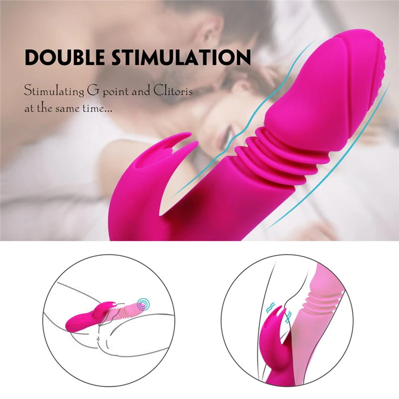 Растягивающийся сильный G SPOT отопление тела температура вибратор клитор