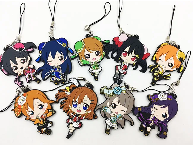Брелок для ключей из аниме Love Live высылается случайным образом Нико Рин Umi маки