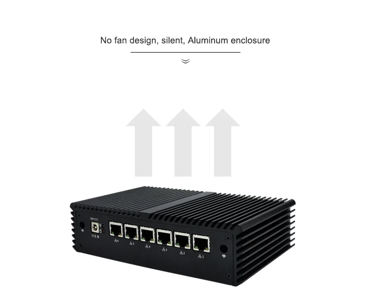 6 Lan межсетевой экран Micro Appliance Core I7-7500U кэш 4 м, до 3,50 ГГц AES-NI
