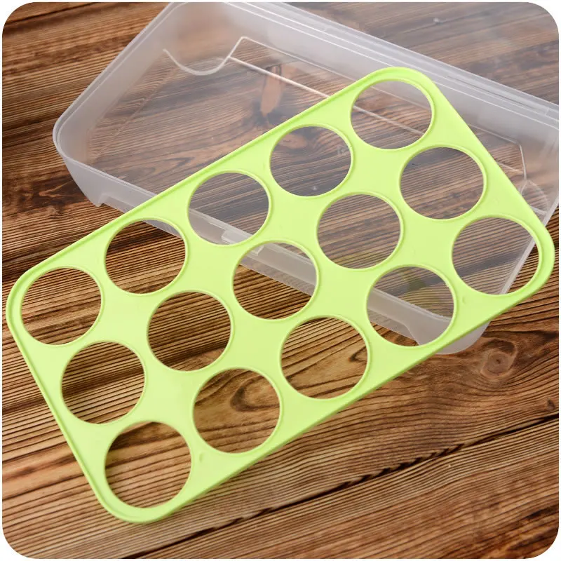 1 PC15 сетка яйцо анти столкновения коробка для хранения пищевой PP холодильник Crisper