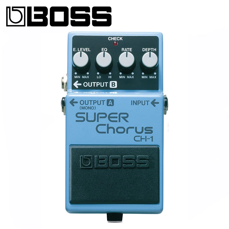 Супер-Педаль звуковых эффектов Boss CH-1 для гитары и клавиатуры с медиаторами