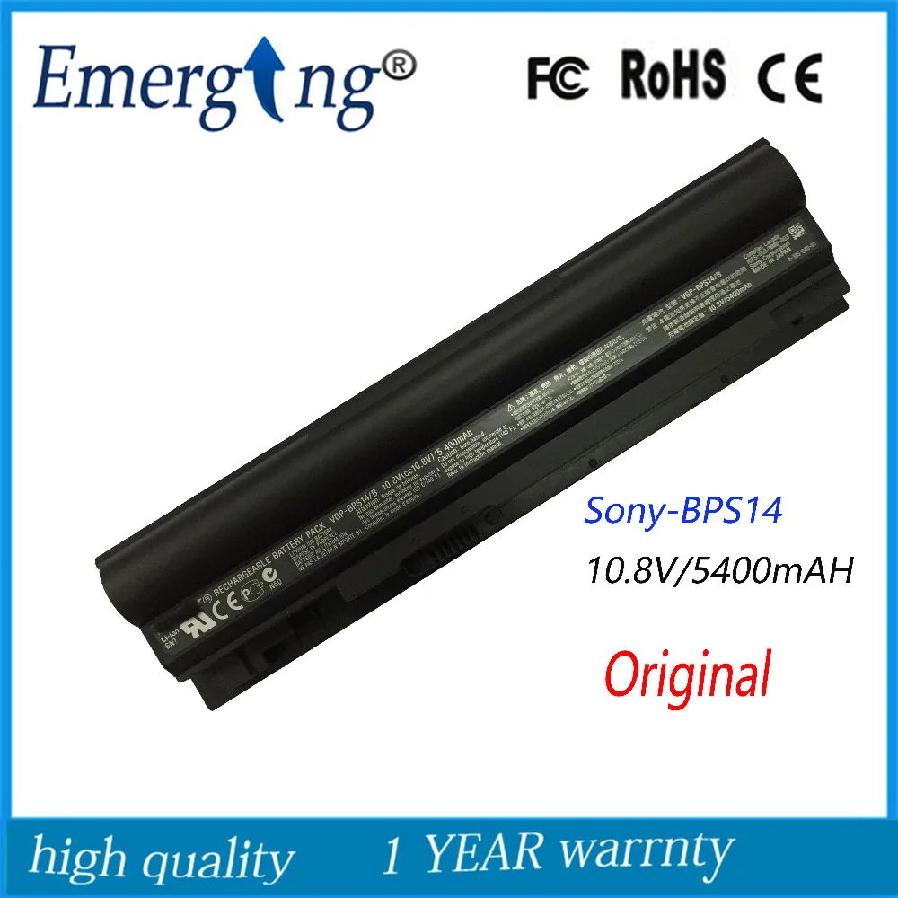 10 8 V 5400Mah Оригинальный Новый корейский аккумулятор сотового ноутбука для SONY VGP