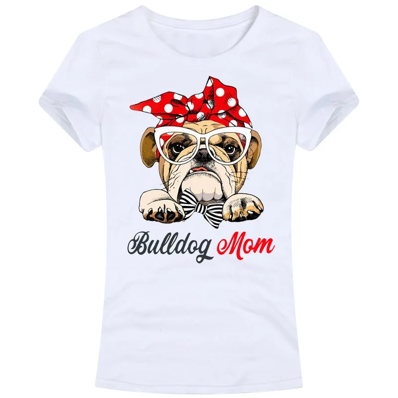 Boston Boxer Bulldog Cane corso mom женские футболки с коротким рукавом модные повседневные