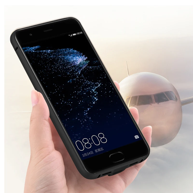 Портативный защитный чехол для телефона с беспроводной зарядкой HUAWEI P10 Plus