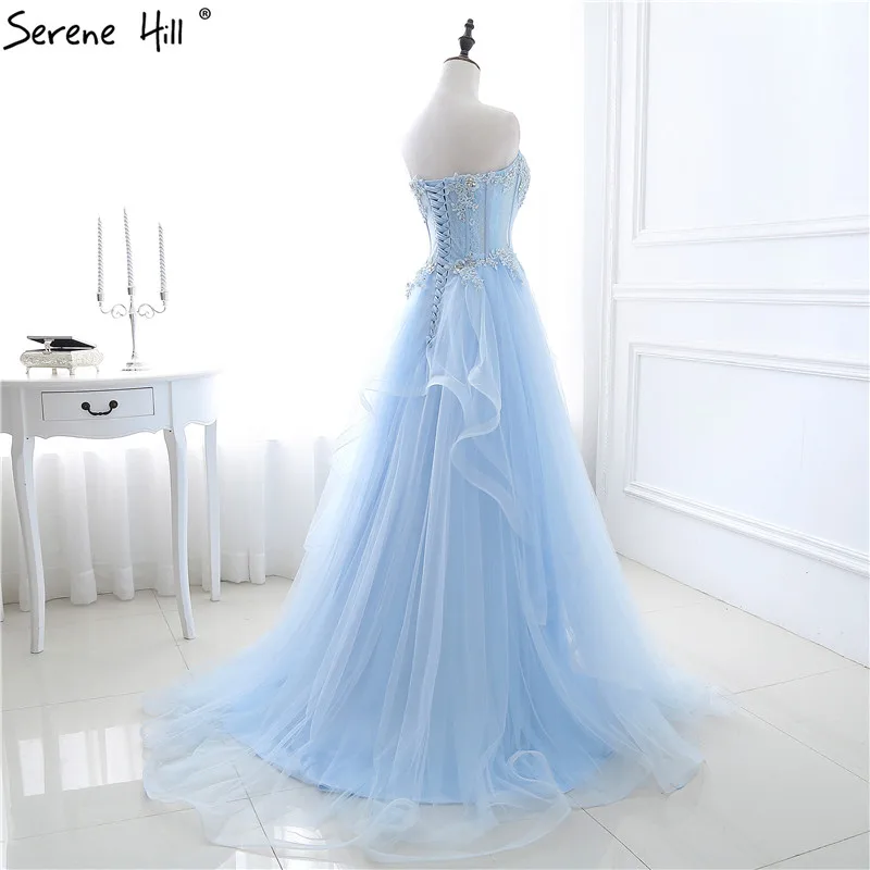 Blue Diamond Sequined Tulle пикантные вечерние платья 2019 с открытыми плечами A Line модное
