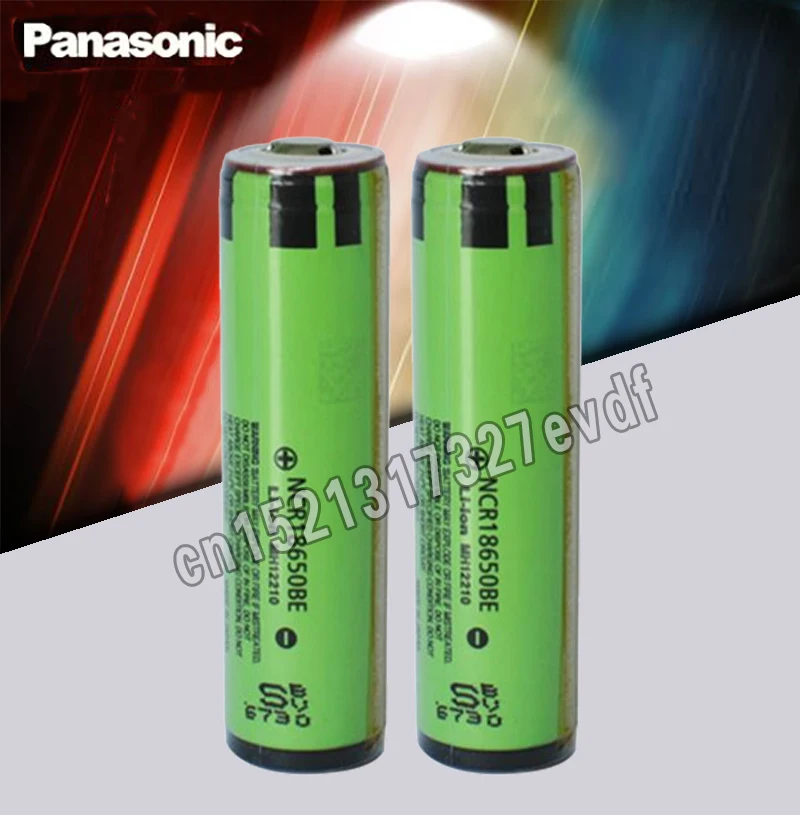 panasonic Защищенный 18650 NCR18650BE 3200mah 3,7 v литий-ионный аккумулятор с PCB
