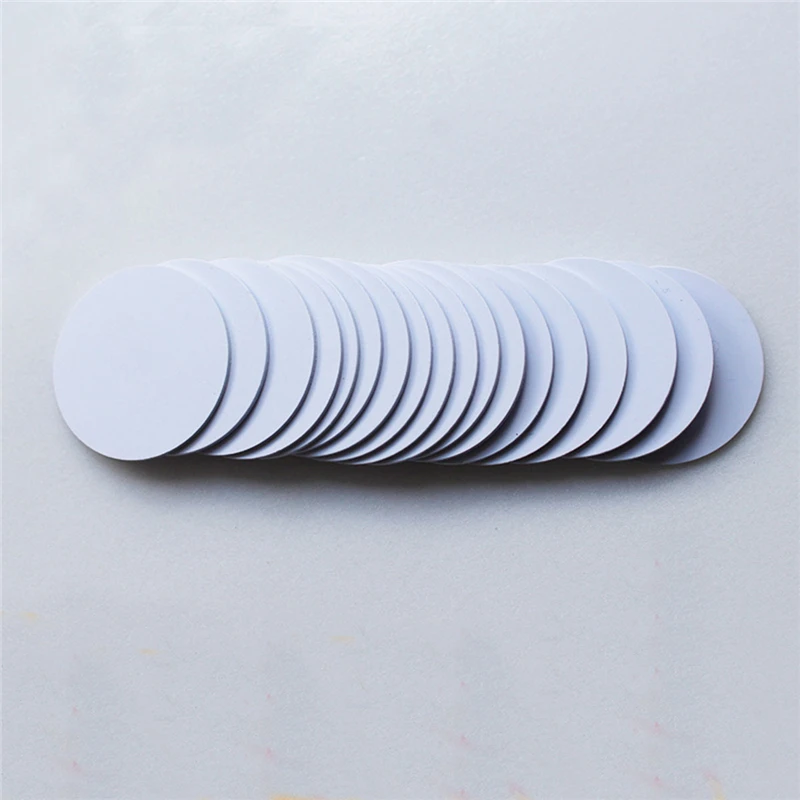 (10 шт./лот) EM4100 RFID метки 125 кГц наклейки монеты 25 мм Водонепроницаемые клейкие