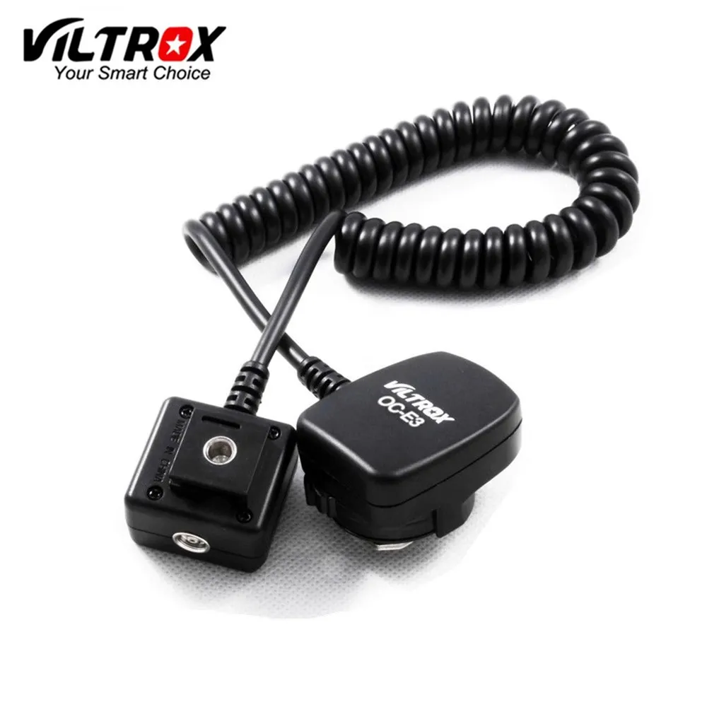 Viltrox OC E3 1 м ttl Off Камера Flash Горячий башмак кабель синхронизации Шнур для Canon 1200D 750D