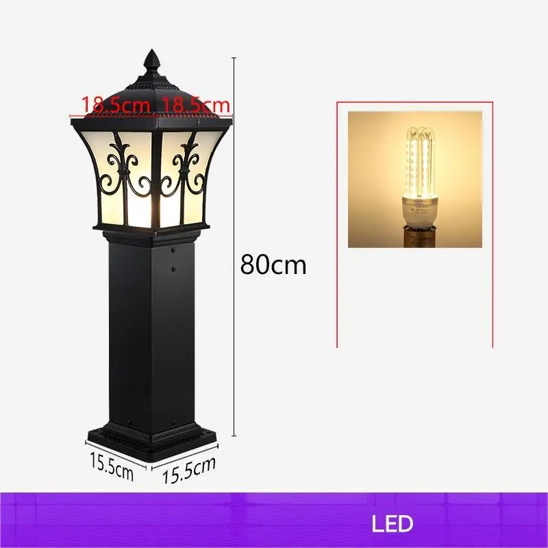 Iluminador Jardin Farola садовая Плаза лампа Ogrodowe Декор Uliczna внедорожный светильник Lampione