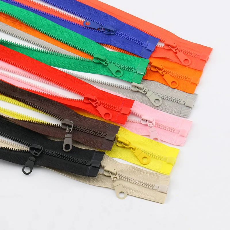 Застежки-молнии из смолы 5 #70 мм/80 см 19 цветов для пуховой куртки пальто спортивная