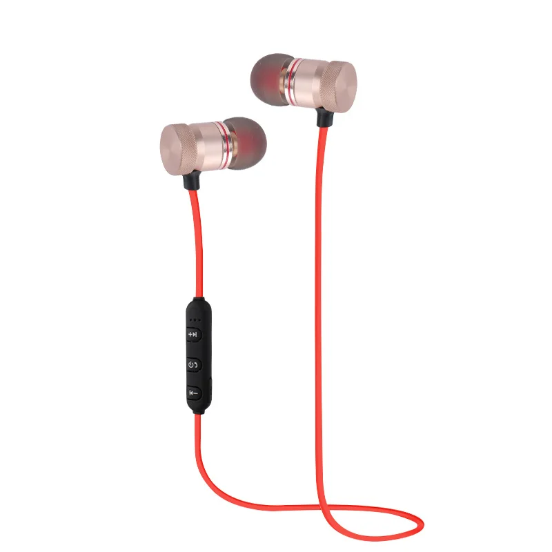 Наушники Bluetooth наушники металлические магнитные Беспроводной 4 1 Гарнитура С