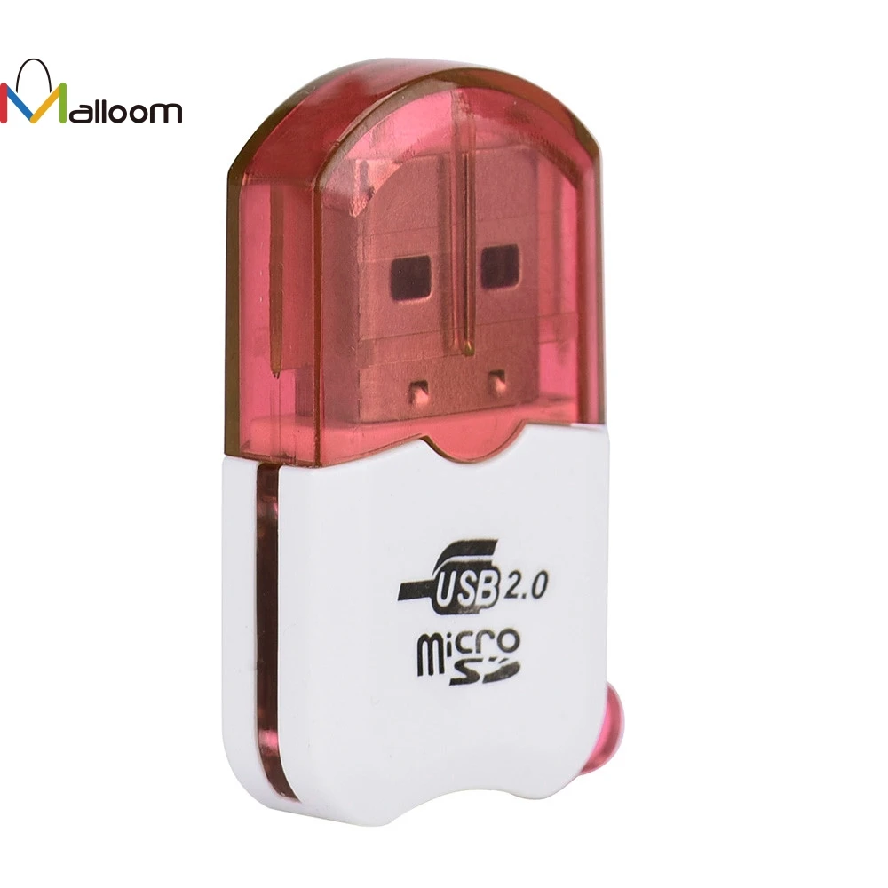 Malloom Новое поступление Цена высокоскоростной мини Micro SD USB 2,0 Micro TF T-Flash памяти SD кард-ридер адаптер#20