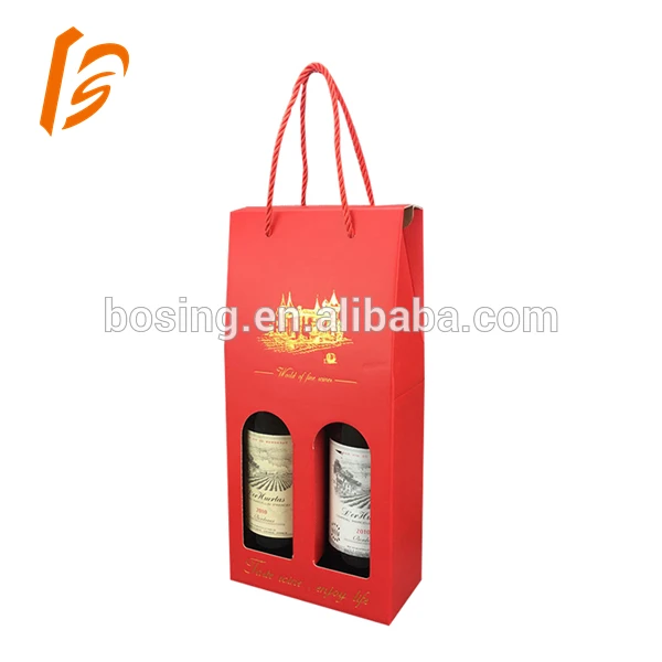 

hot sales take away market display box for wine