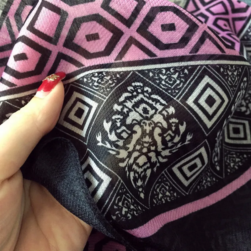 Бандана шарф роскошный бренд Desigual ретро плато народная Мода печати шали хлопок солнцезащитный крем для женщин Мягкий дизайнерский хиджаб