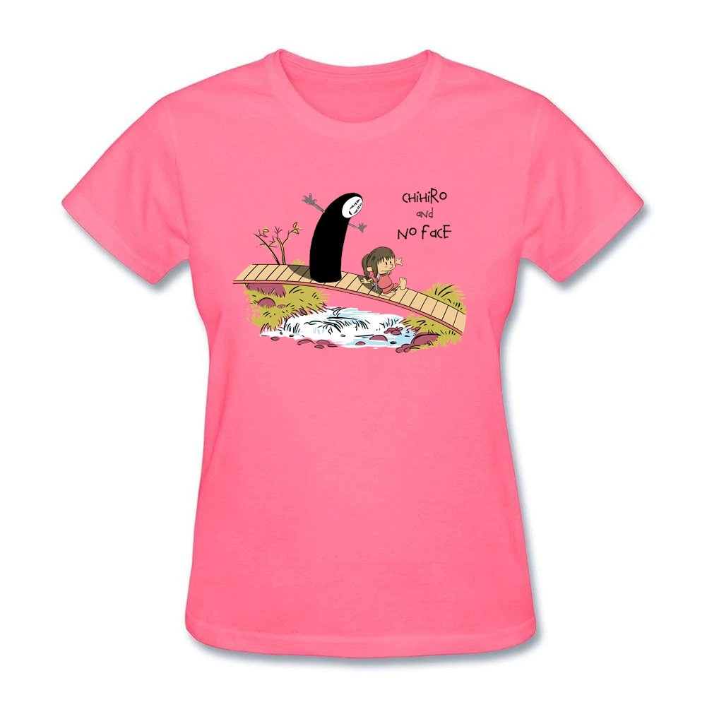 Женская футболка с круглым вырезом без лица|no face|friendship shirtwomen t-shirt |