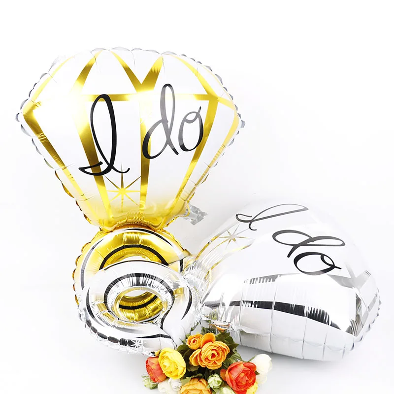 1 шт. 18 дюймов круглый в виде жениха и невесты для свадебной фотосъемки с