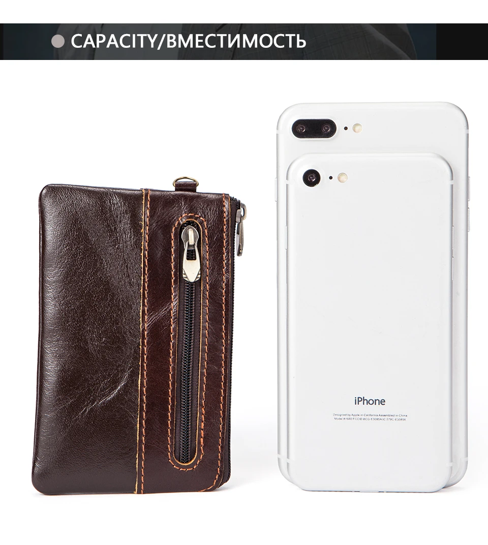 MVA мужской кошелек, мужской кошелек из натуральной кожи для ключей, портмоне для мужчин, маленькие кошельки на молнии, мини кредитный держатель для карт, сумка для денег 8118