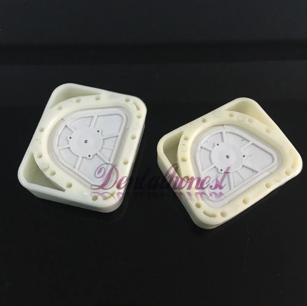 2 шт. Стоматологическая лаборатория магнитного штукатурка силиконовая модель