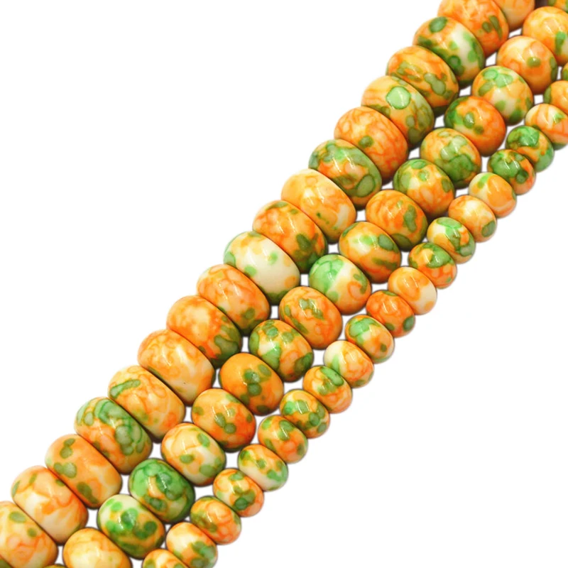 

LNRRABC 12Colors 6/8/10mm Natural Stone Loose Beads DIY For Jewelry Making Findings Bracelet Strand Abacus-bead Fashion Jewelry