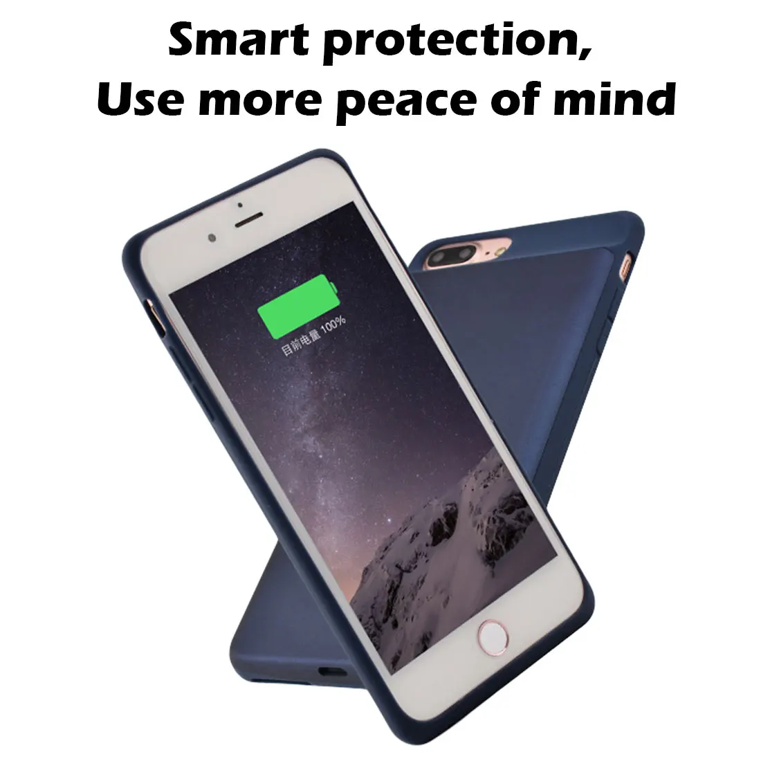 Батарея чехол для iPhone 6 6s 7 8 2500/3700 мА/ч, Мощность Bank зарядное устройство чехол для iPhone 6 6s 7 8 плюс Батарея Зарядное устройство Чехол