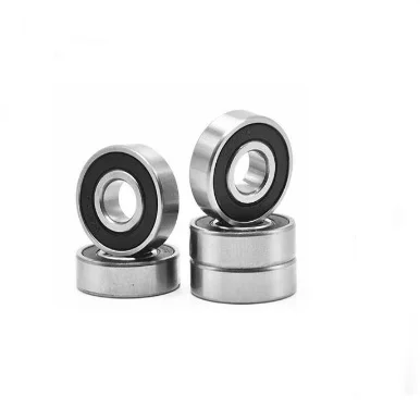 100pcs/lot 8x19x6mm 698RS 698-2RS 698 2RS RS 8*19*6mm Deep Groove Ball Bearings Double Rubber Cover Miniature Mini bearing | Обустройство