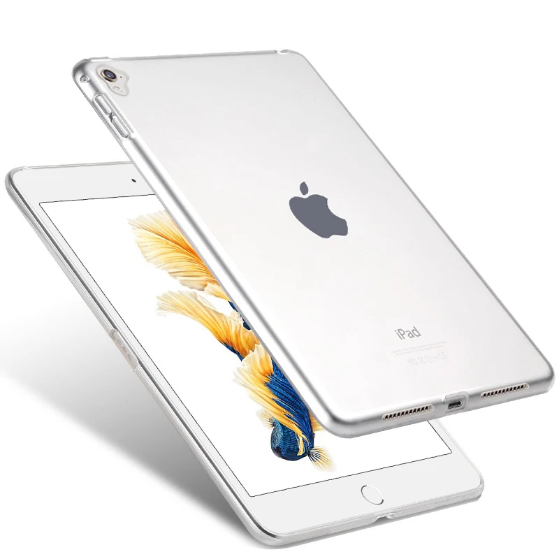 Чехол-накладка для iPad Pro 12 9 мягкий чехол из ТПУ Apple 7-дюймовый A1584 A1652 защитный