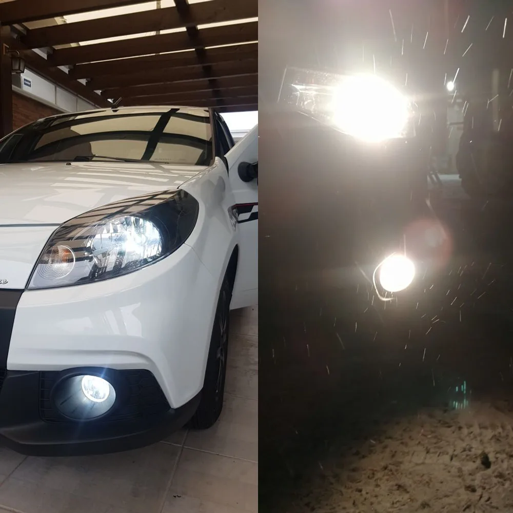 H4 H7 светодиодные лампы для автомобилей, ходовые Противотуманные фары 3030 Led супер яркие 6000 K белый авто освещение Canbus без ошибок