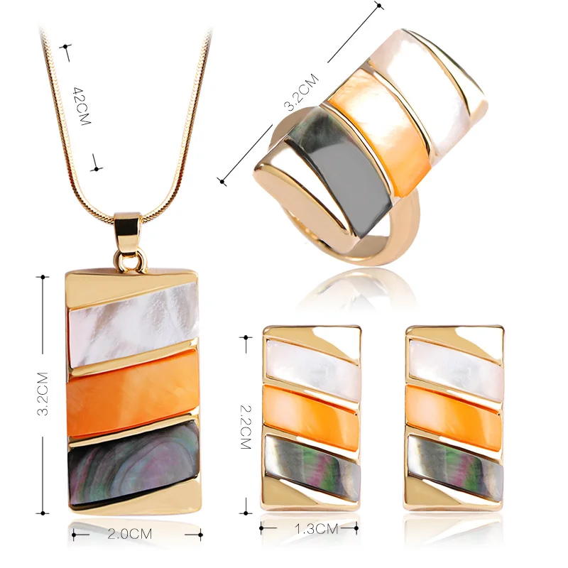 Женский комплект из колье серёг кольца и кольца|jewelry holder|jewelry necklace standnecklace costume jewelry