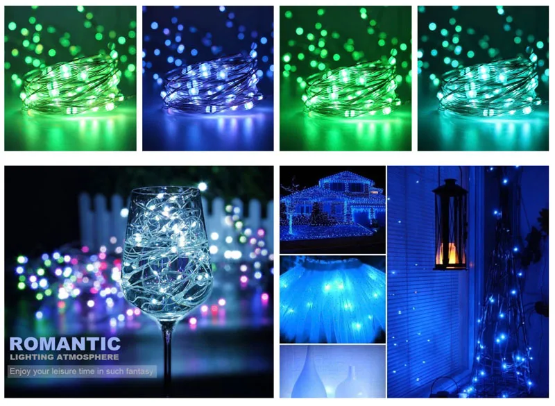 HarrisonTek RGB светодиодный светильник с дистанционным управлением, 16 цветов, меняющие Вечерние огни, 5 м, 10 м, USB, для дома, свадьбы, праздника