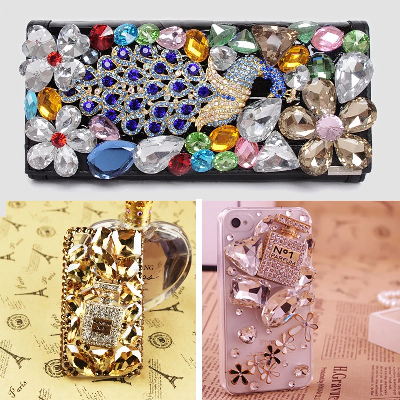 Суперблестящие белые трианглары с заостренным дном прозрачные стразы для