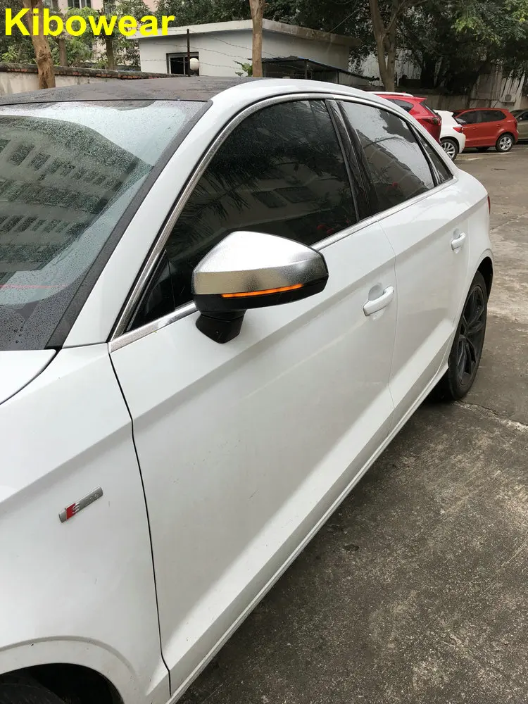 Kibowear для Audi A3 S3 8V RS3 динамический прокрутки светодиодный светильник сигнала поворота зеркальный индикатор мигалка подметания