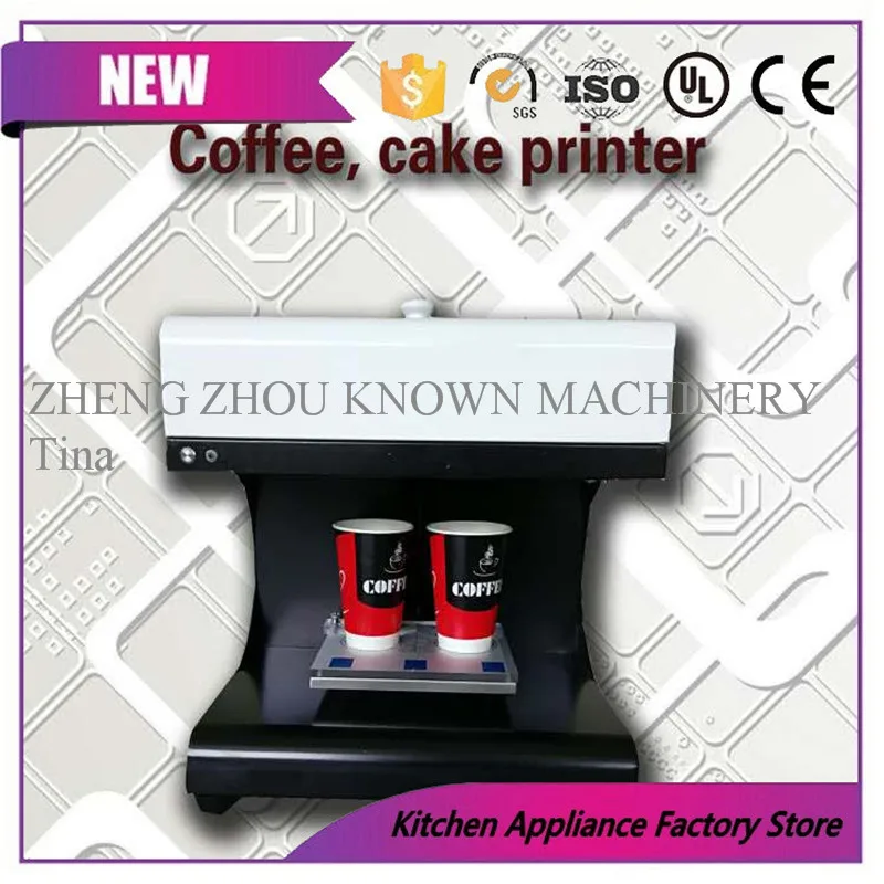 

3D automatic edible coffee printer / Coffee printer machine price /Selfie Coffee latte art Printer