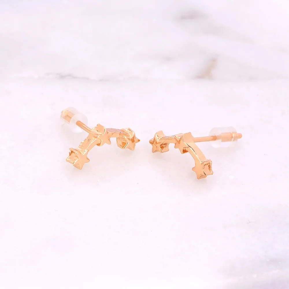 New Fashion accessories simple star stud earring gift for women girl Wholesale E3258|earrings gift|fashion earringsstud earrings |