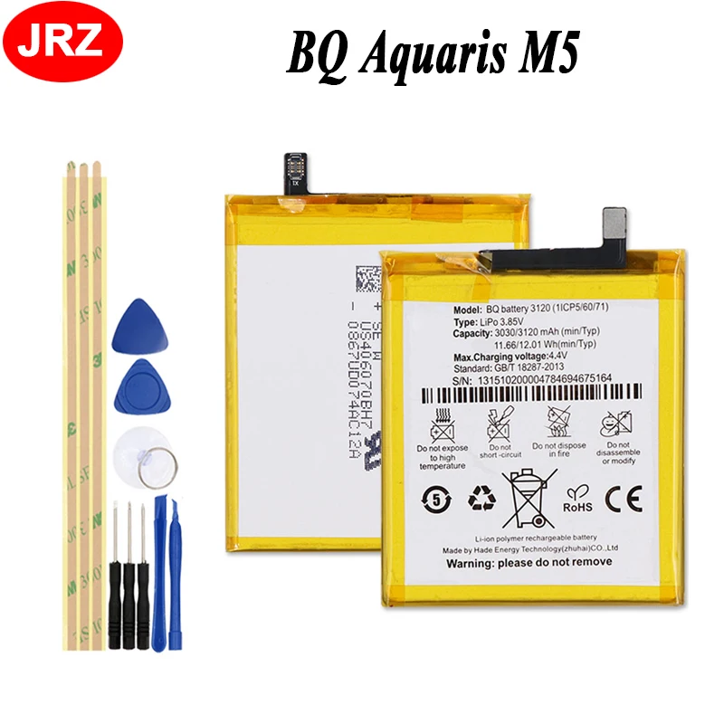 Новинка 3120 аккумулятор для BQ Aquaris M5 высокое качество замена мАч запасной