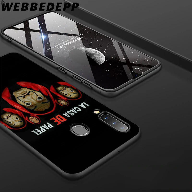 WEBBEDEPP La Casa De Papel мягкий чехол из ТПУ для Samsung Galaxy Note8 9 A10 A20 A40 A50 A60 A70 M10 M20 M30|Бамперы| |