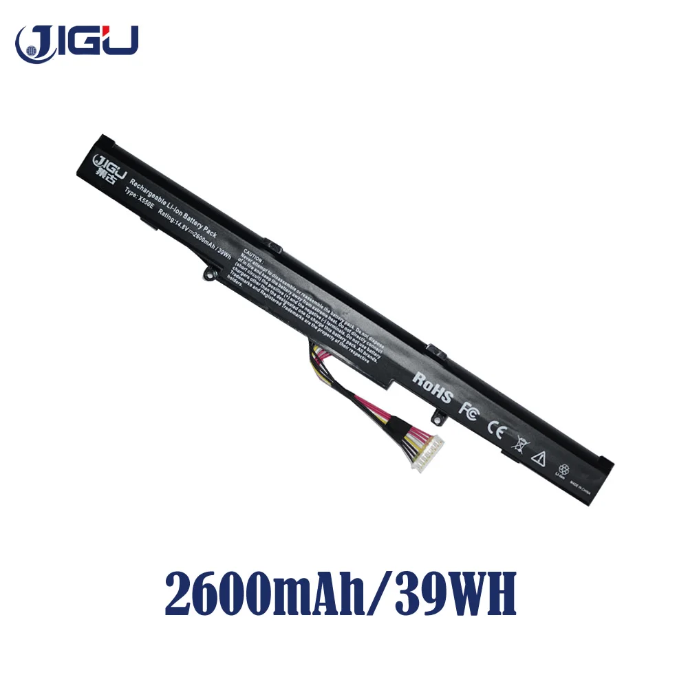 Аккумулятор JIGU для ноутбука A41-X550E F450E R752MA K550E X550DP X751MD R752L X750J X751L X751MA A450V ASUS P750LB F450C