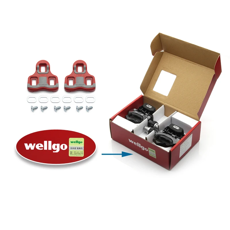 Сверхлегкие велосипедные педали Wellgo R302 для горного велосипеда из сплава