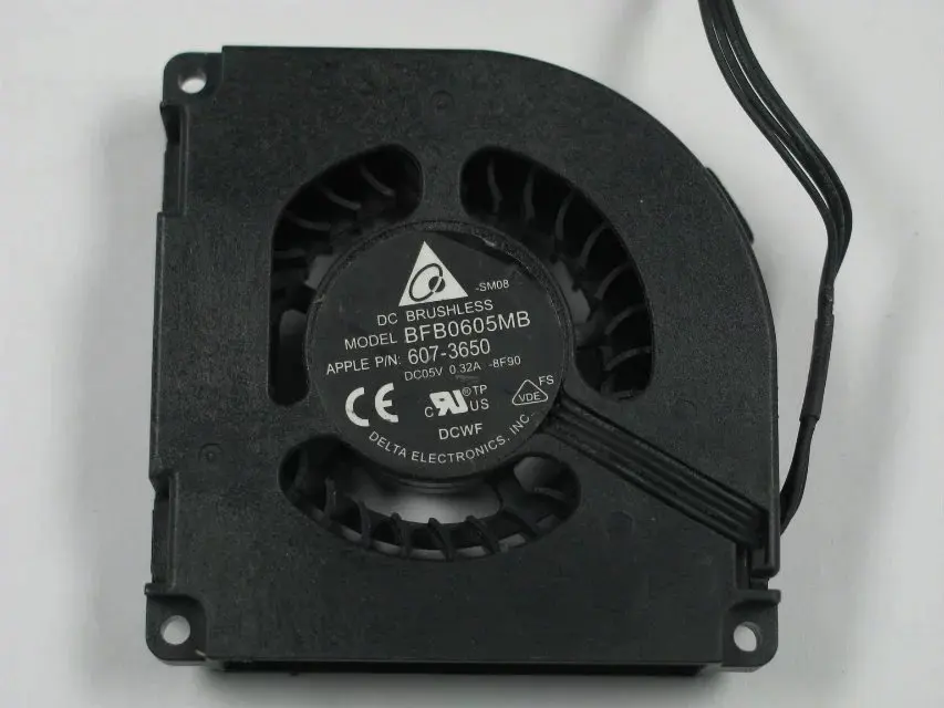 

Delta Electronics BFB0605MB 8F90 DC 5V 0.32A 4-Wire Server Laptop Cooling Fan