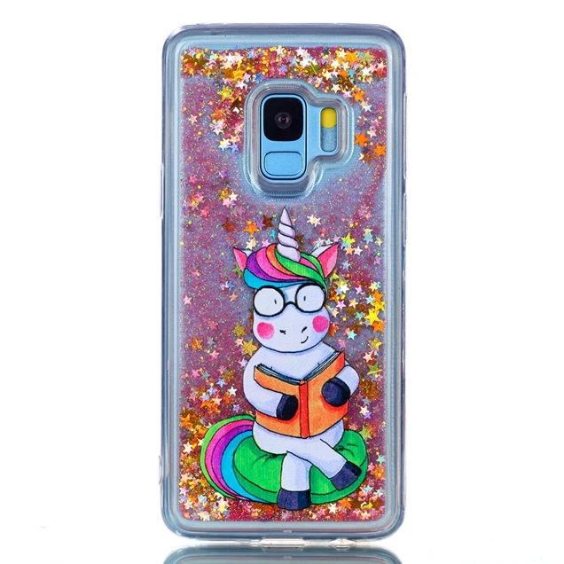 Мягкий гелевый Чехол для Samsung Galaxy S9 S8 Plus A6 A8 2018 J330 J530 J730 Bling Sparkle Cover 1
