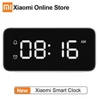 Умные часы Xiaomi Xiaoai, настольные часы Dersktop с функцией голосовой трансляции, автоматическая калибровка времени, приложение Mi Home, умные часы