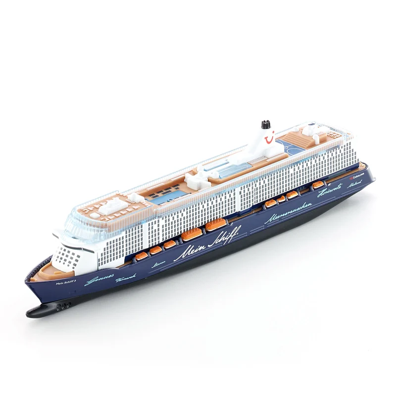 SIKU 1724 игрушки/литья под давлением модель/1:1400 весы/Mein Schiff 3 Круиз гражданский корабль/для детей фестиваль подарок/образовательной коллекции
