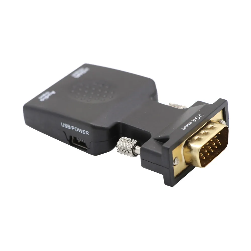 HIPERDEAL 1080P VGA мужчин и женщин HDMI конвертер адаптер аудио порт Удлинительный кабель VGA Oct30 HW