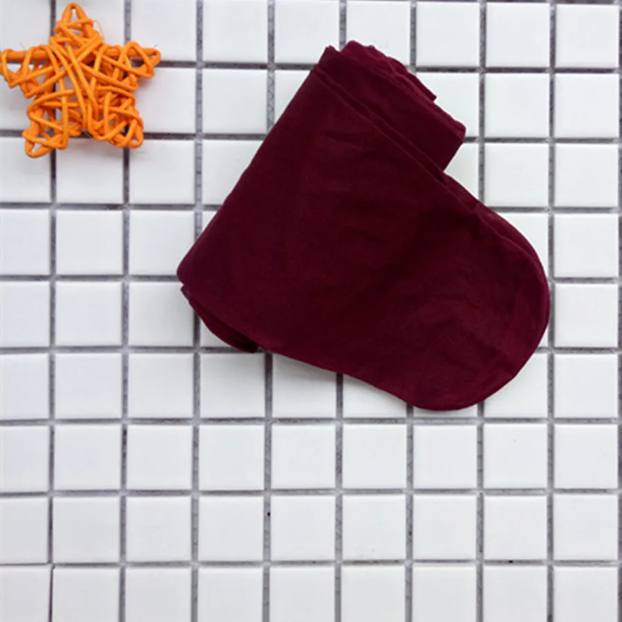 Winered 16 цветов, сексуальные женские непрозрачные колготки, колготки, тонкие колготки, длинные чулки, женские весенне-летние эластичные колготки ярких цветов - Цвет: Winered